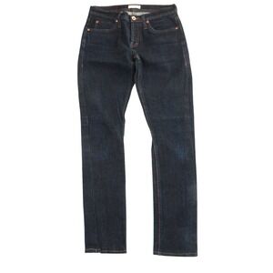 The Unbranded Brand Jeans UB122 Skinny Raw Selvedge Indigo Cotton Women 30
